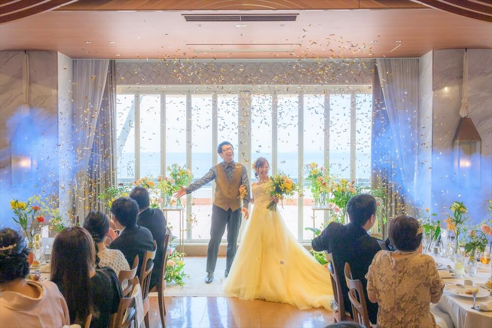 オリゾンブルーのパーティ風景