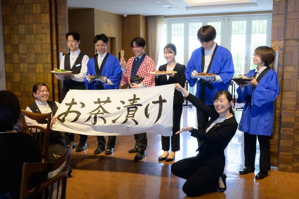 オリゾンブルーのパーティ風景