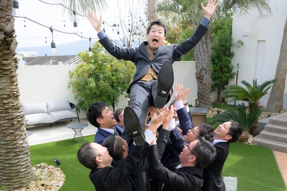 オリゾンブルーのパーティ風景