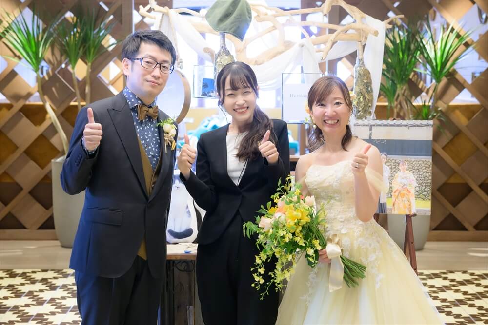 オリゾンブルーのパーティ風景