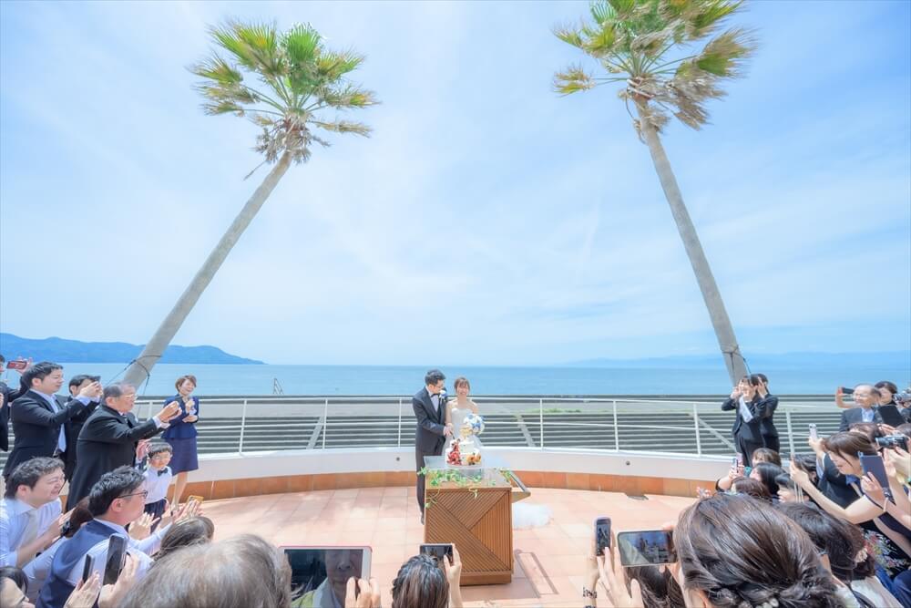 オリゾンブルーのパーティ風景