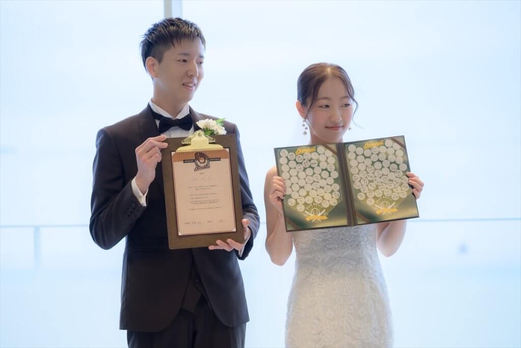 オリゾンブルーのパーティ風景