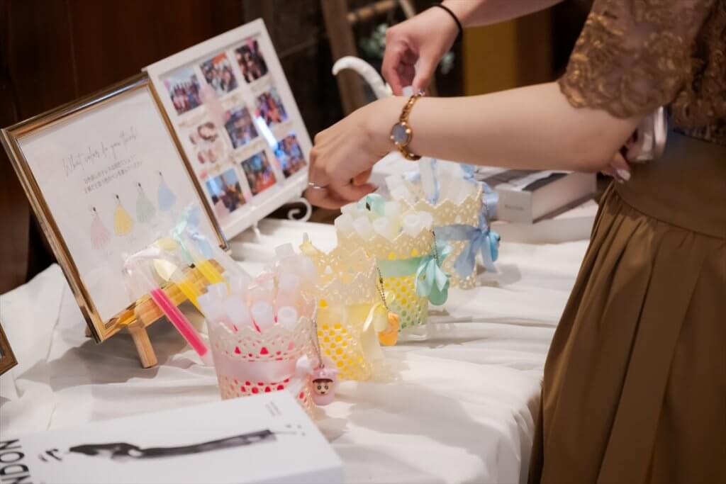 オリゾンブルーのパーティ風景