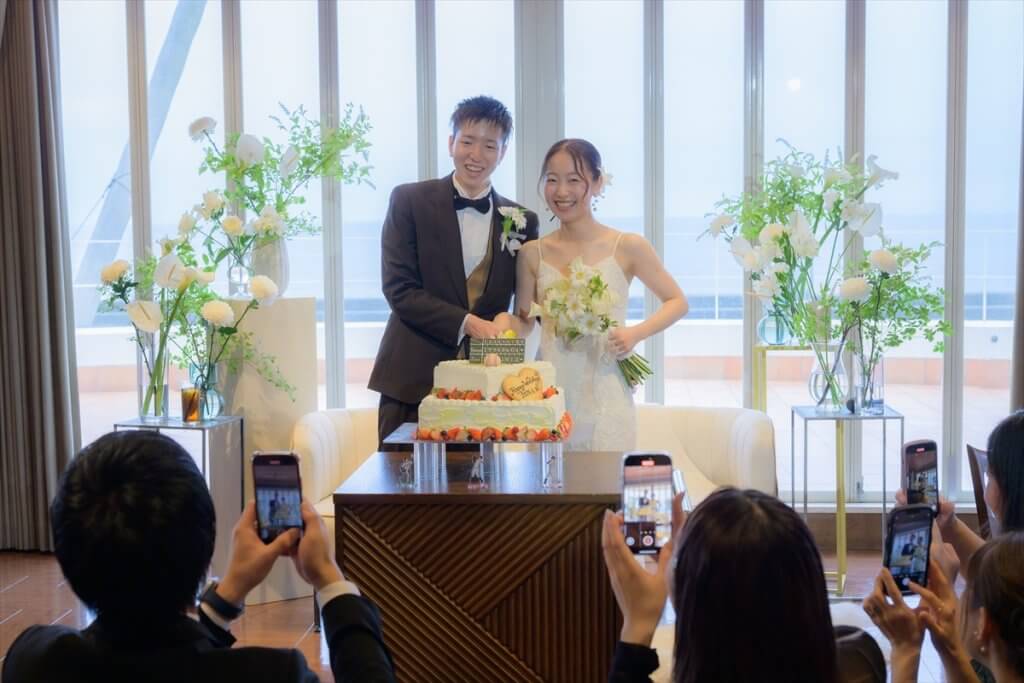 オリゾンブルーのパーティ風景