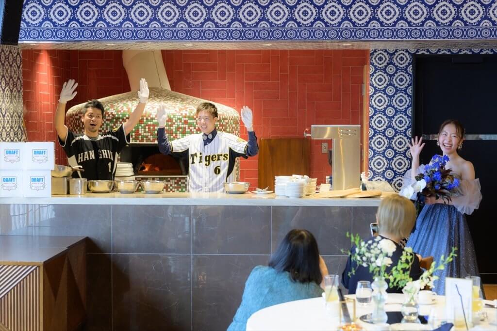 オリゾンブルーのパーティ風景