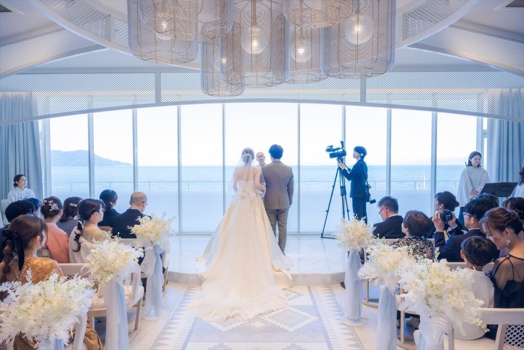 オリゾンブルーのパーティ風景