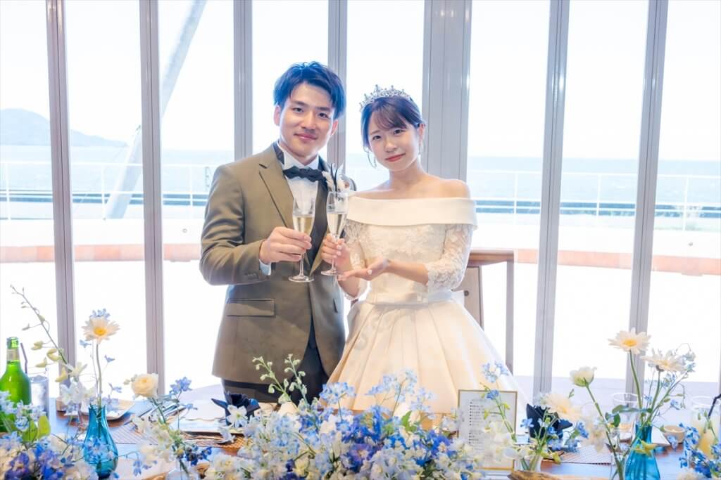 オリゾンブルーのパーティ風景