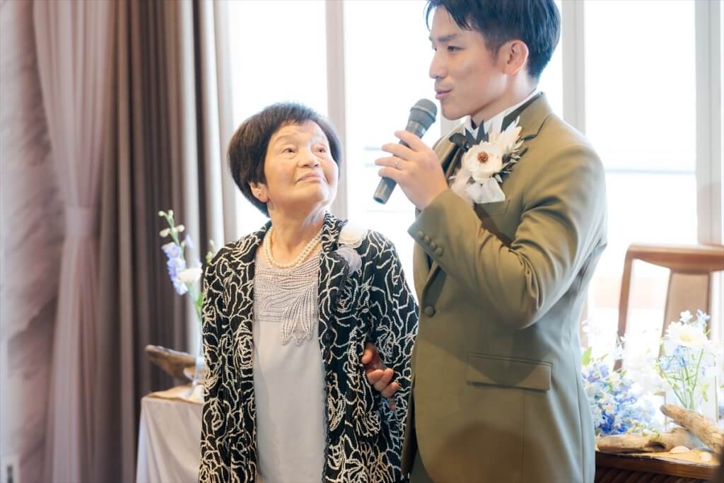 オリゾンブルーのパーティ風景