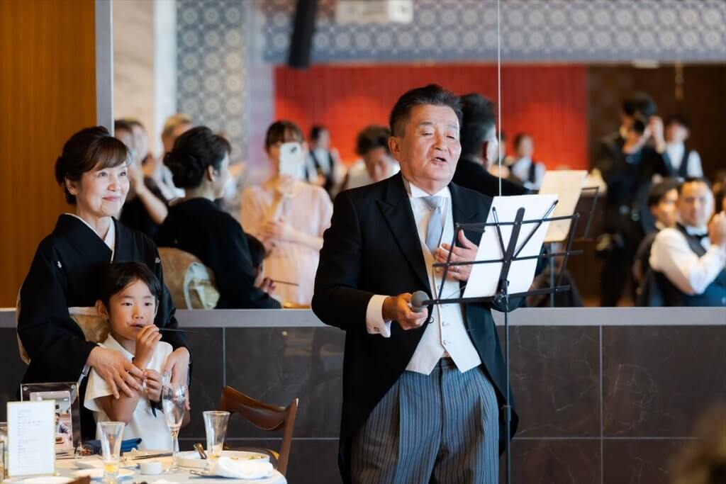 オリゾンブルーのパーティ風景