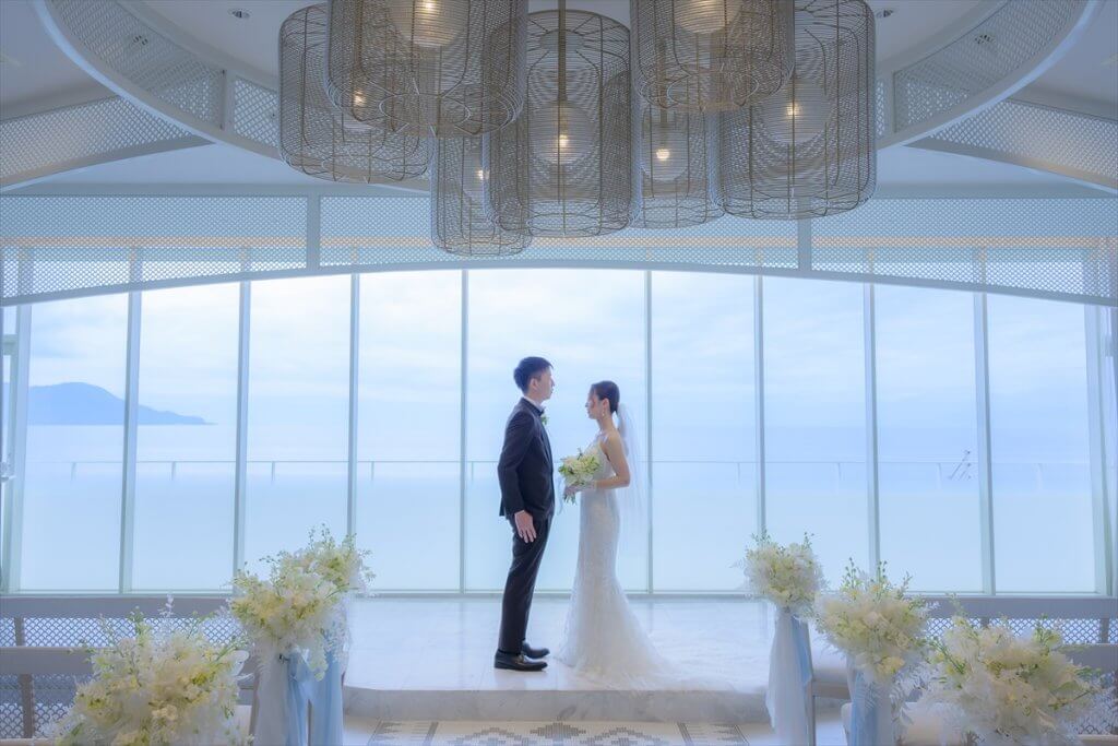 オリゾンブルーのパーティ風景