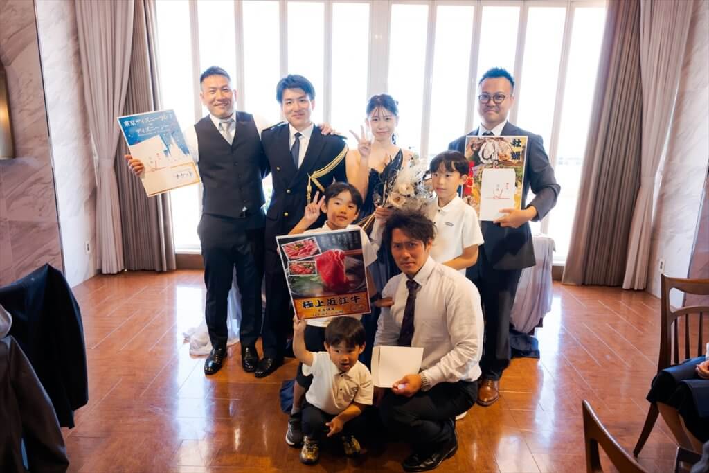 オリゾンブルーのパーティ風景