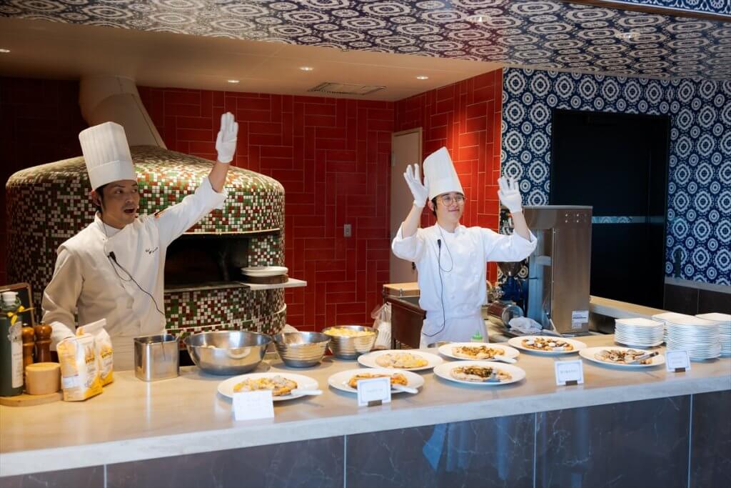 オリゾンブルーのパーティ風景