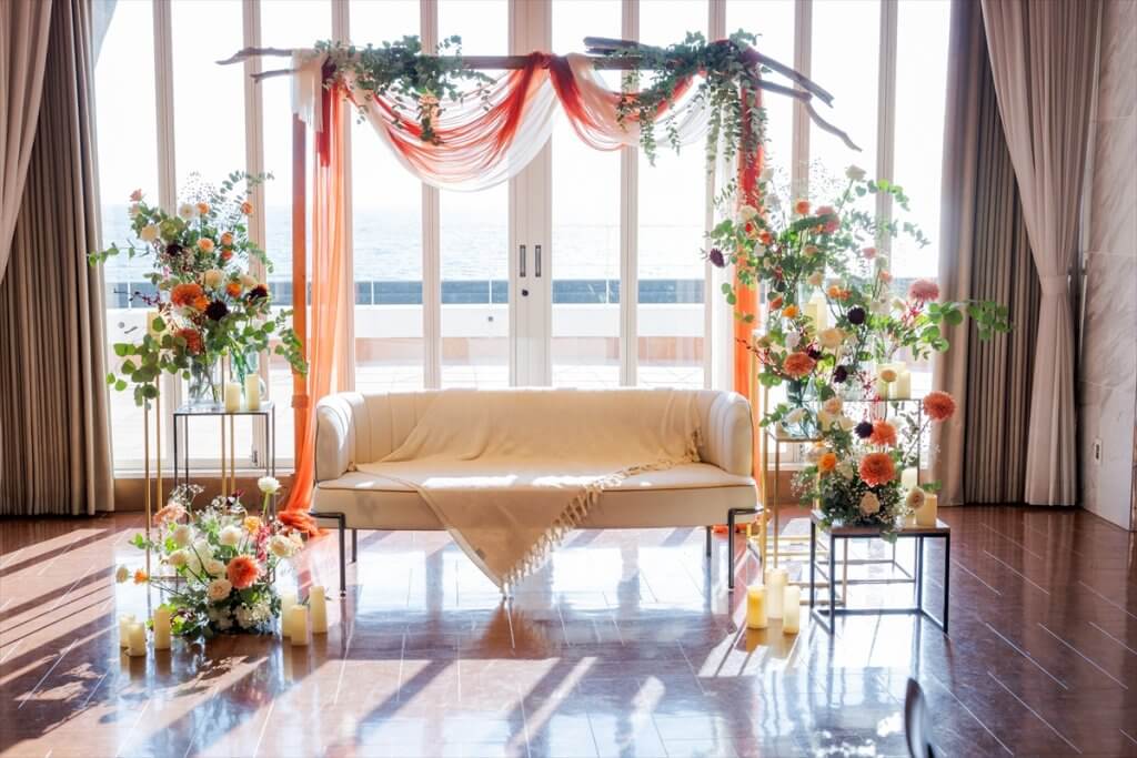 オリゾンブルーのパーティ風景