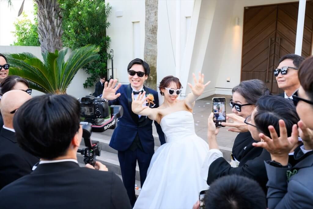 オリゾンブルーのパーティ風景