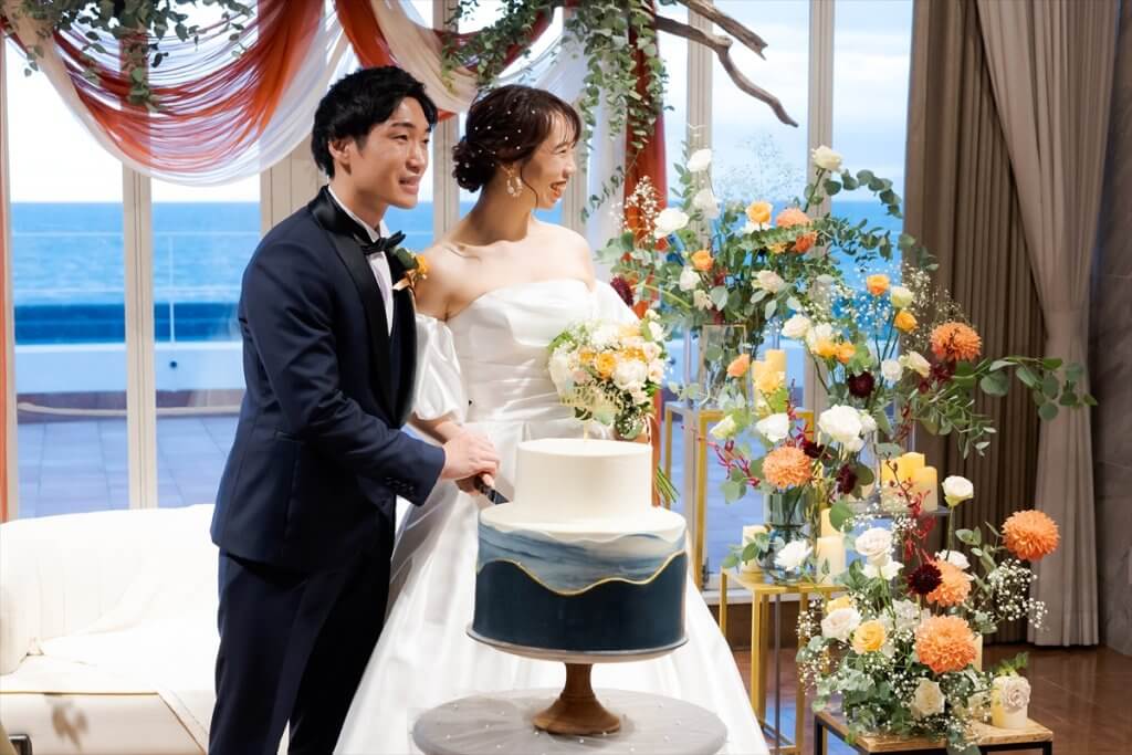 オリゾンブルーのパーティ風景