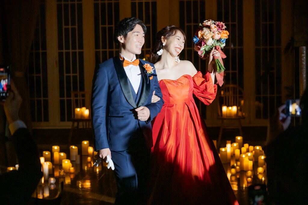 オリゾンブルーのパーティ風景