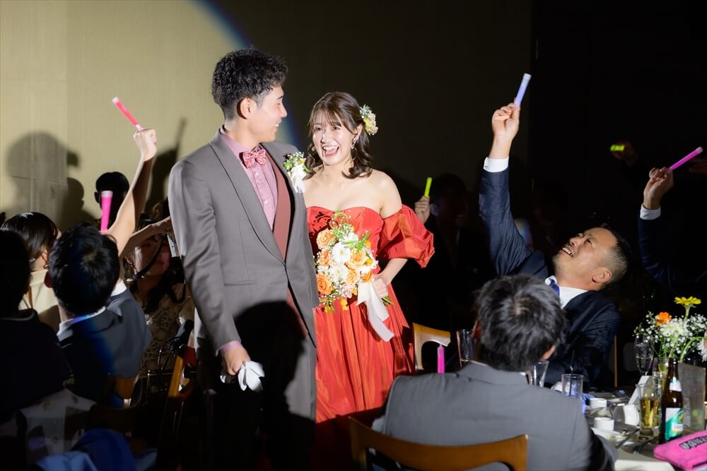 オリゾンブルーのパーティ風景