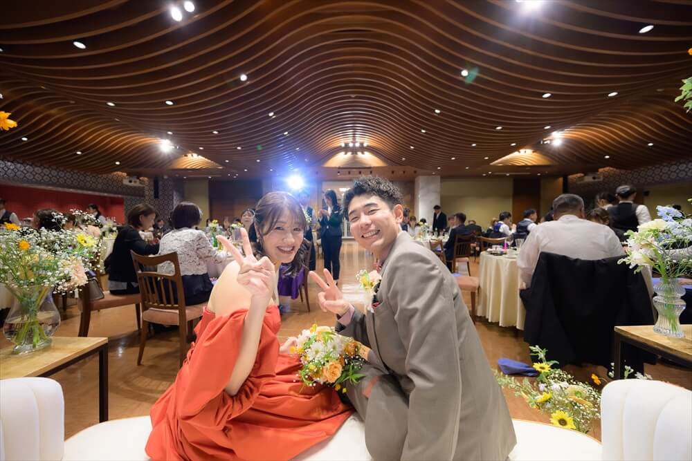 オリゾンブルーのパーティ風景