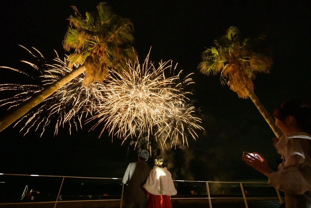 オリゾンブルーのパーティ風景