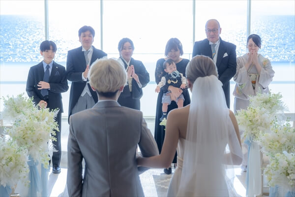 オリゾンブルーのパーティ風景