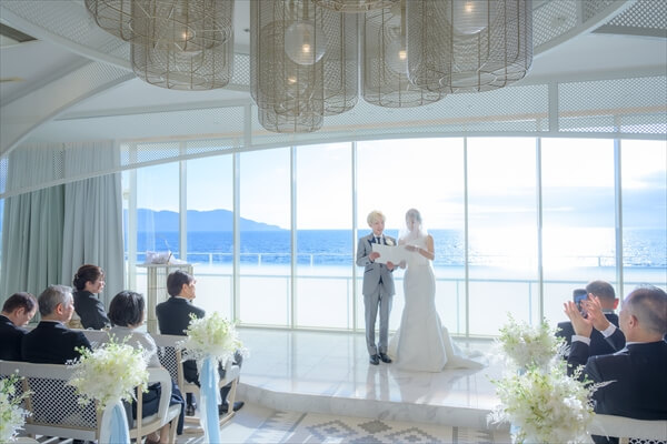 オリゾンブルーのパーティ風景