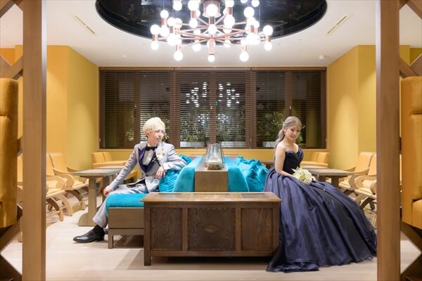 オリゾンブルーのパーティ風景