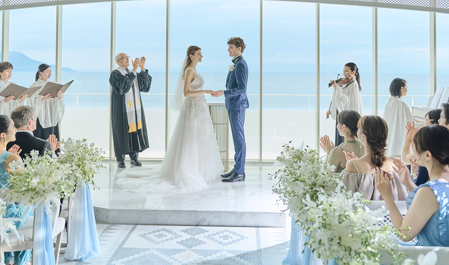 チャペル 公式 オリゾンブルー 結婚式場