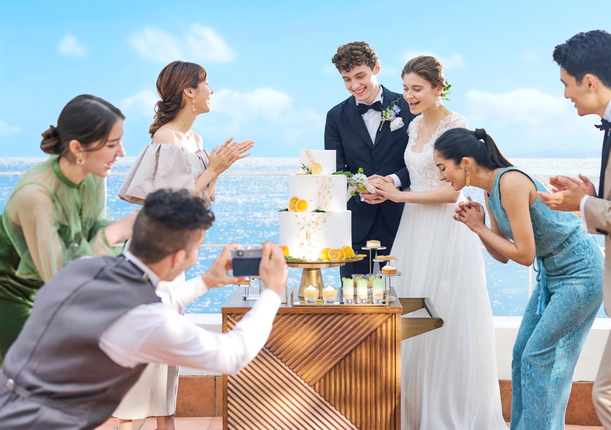 オーシャンテラス｜【公式】オリゾンブルー 結婚式場